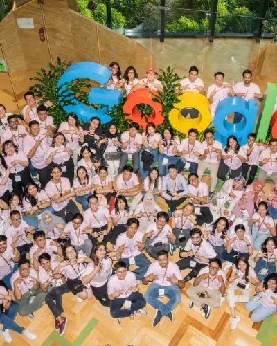 Google team photo at an Annex Creative Solutions event