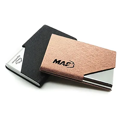 HUGO PU Name Card Holder